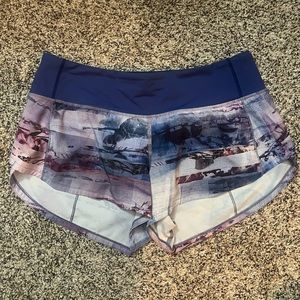 LuLuLemon Speed Up Short, Size 4, Excellent Used Condition